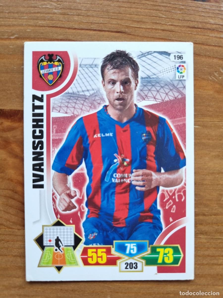 Cromos de f&uacute;tbol: 196 IVANSCHITZ (Levante UD). Liga 2013 2014 13 14 Adrenalyn XL
