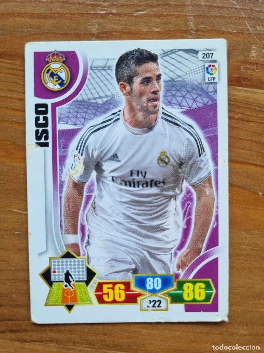 Cromos de f&uacute;tbol: 207 ISCO (Real Madrid CF). Liga 2013 2014 13 14 Adrenalyn XL