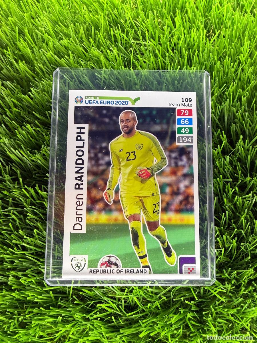 Cromos de f&uacute;tbol: N&ordm; 109 Darren Randolph Rep&uacute;blica de Irlanda Adrenalyn XL Road to Euro 2020