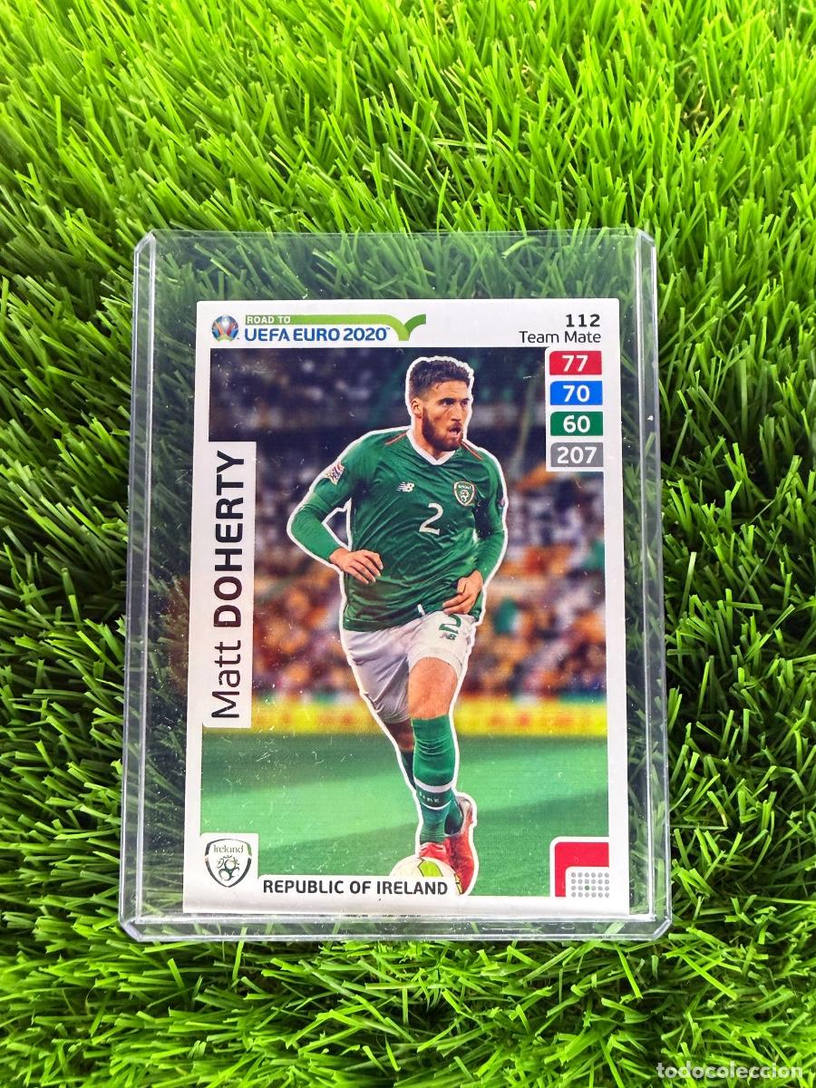 Cromos de f&uacute;tbol: N&ordm; 112 Matt Doherty Rep&uacute;blica de Irlanda Adrenalyn XL Road to Euro 2020