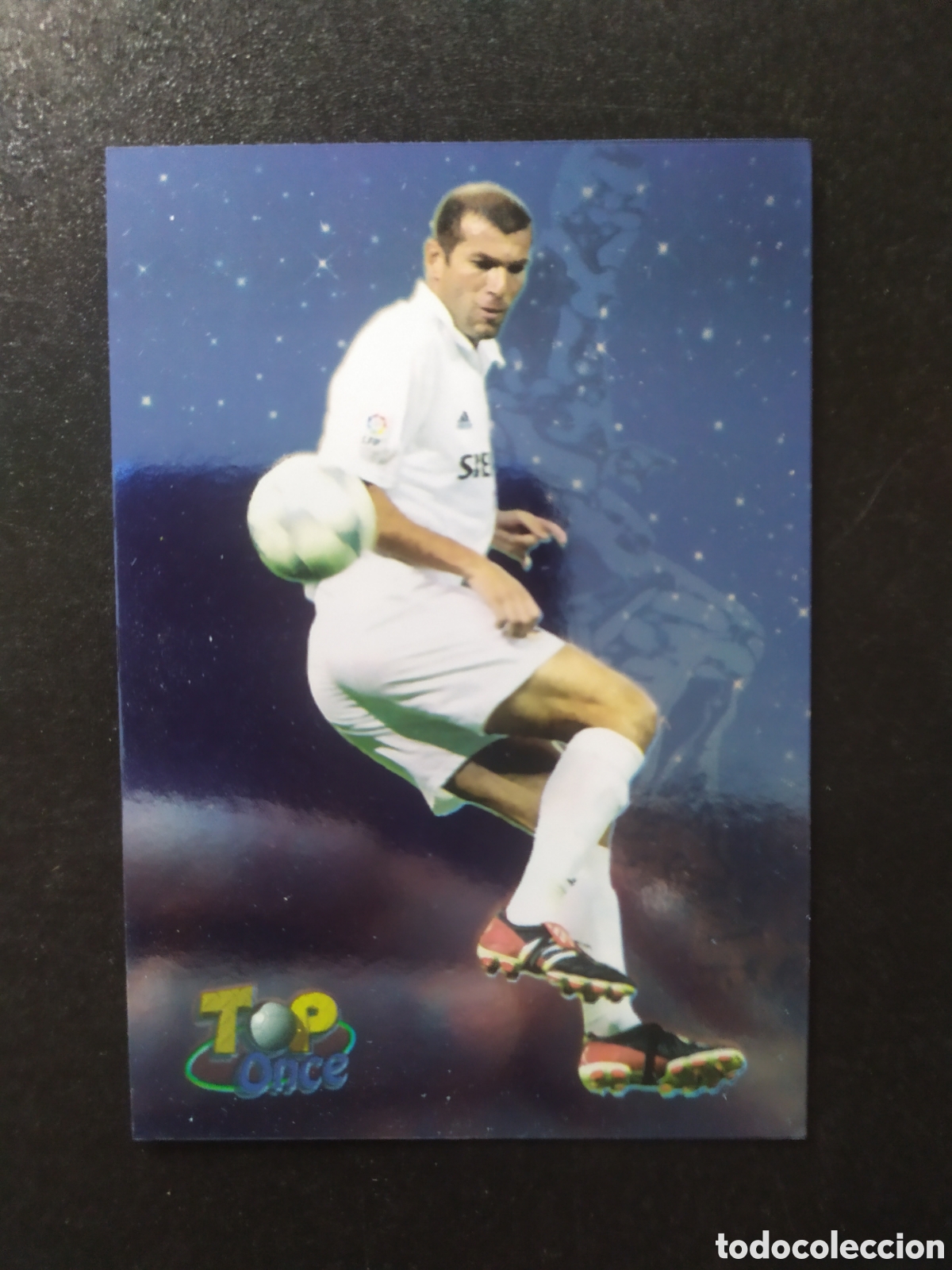 Cromos de f&uacute;tbol: Mundicromo fichas Liga 2002 2003 02 03 Zidane top once n&deg; 629 Real Madrid