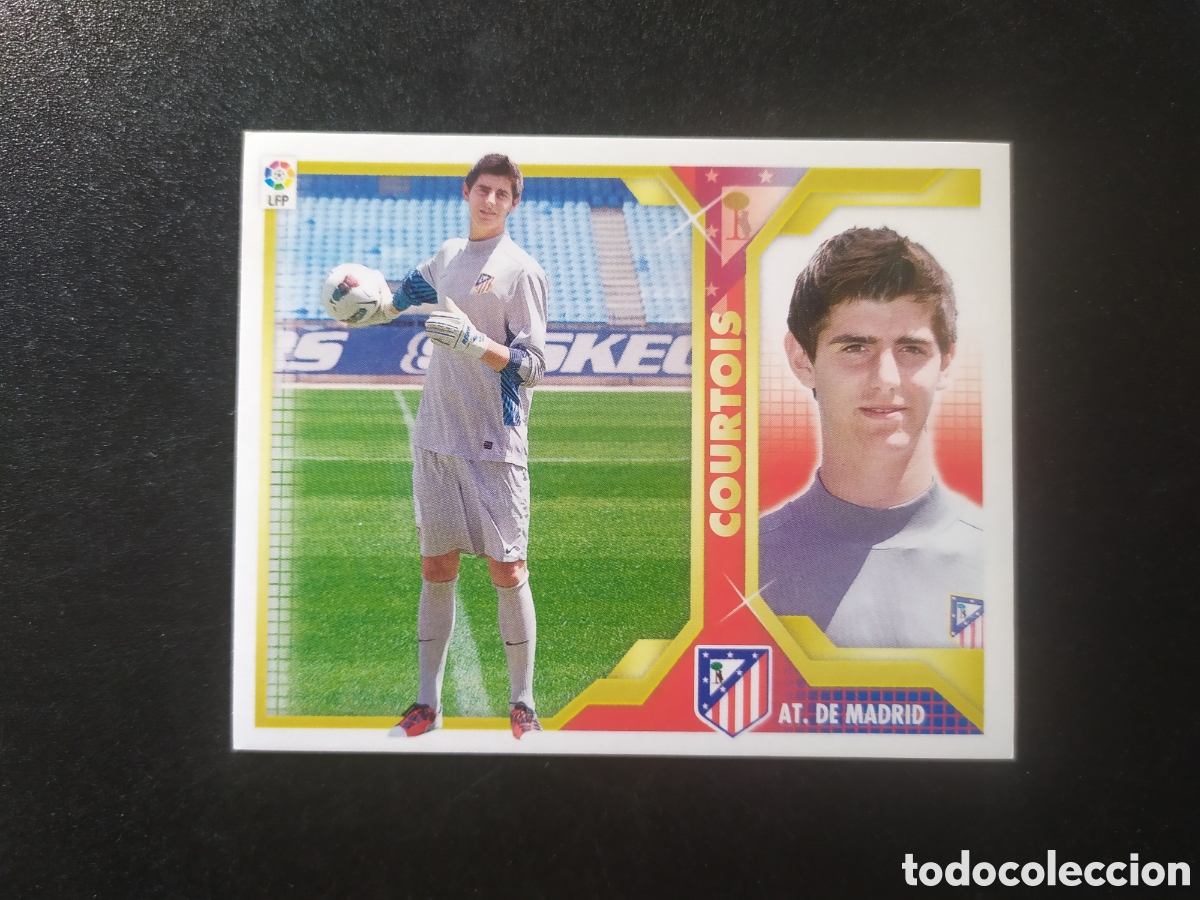 Cromos de f&uacute;tbol: Liga este 2011 2012 11 12 panini Courtois fichaje n&deg; 23 Atl&eacute;tico Madrid