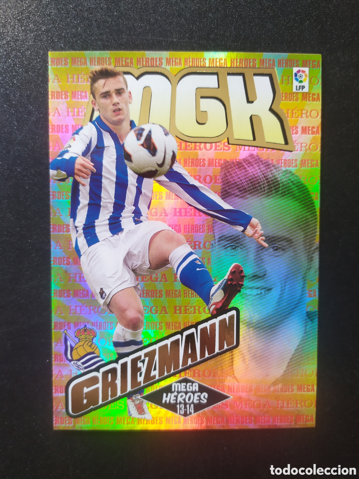 Cromos de f&uacute;tbol: Megacracks 2013 2014 13 14 panini Griezmann heroes n&deg; 387 Real Sociedad