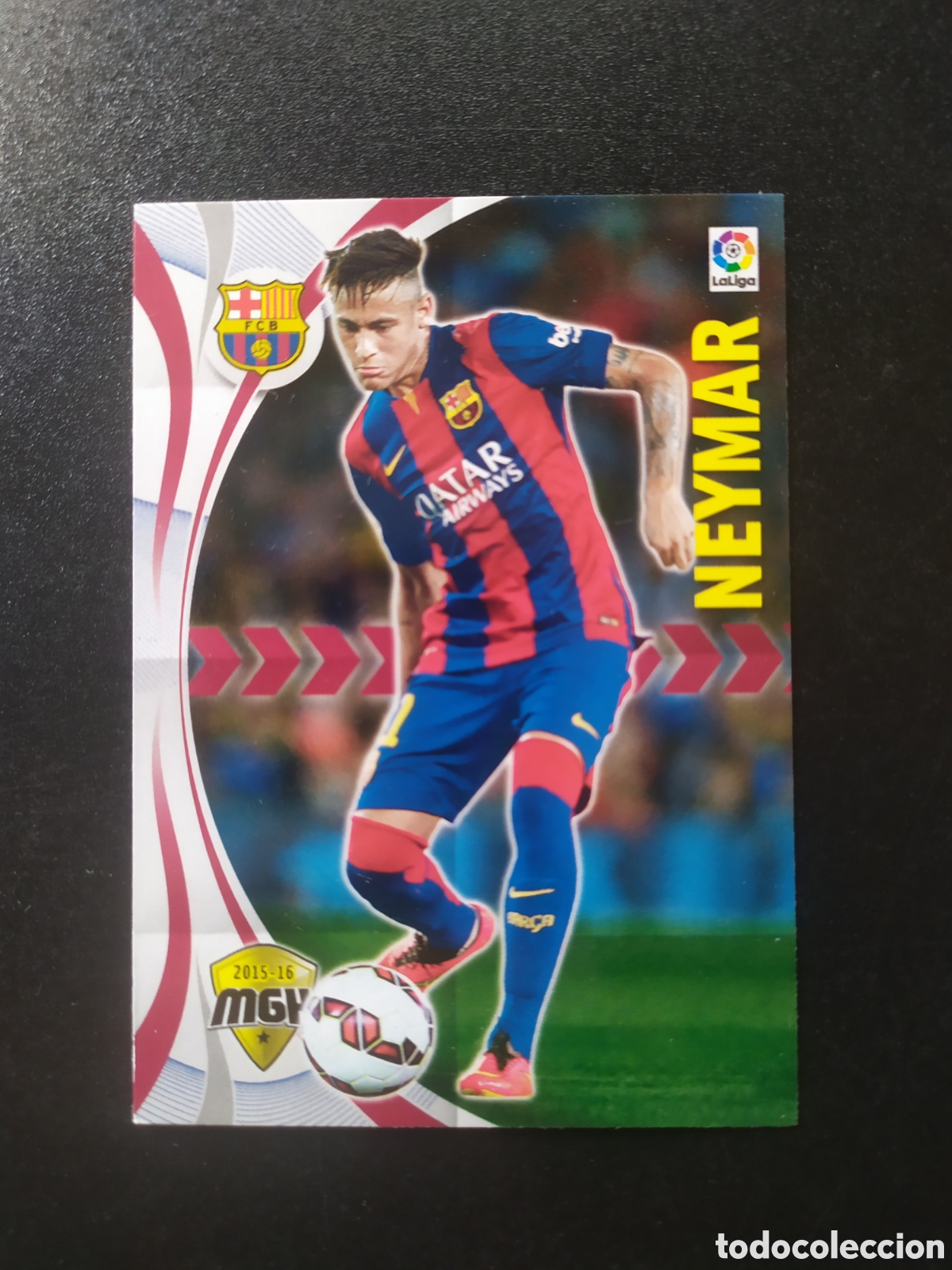 Cromos de f&uacute;tbol: Megacracks 2015 2016 15 16 panini Neymar n&deg; 74 Barcelona