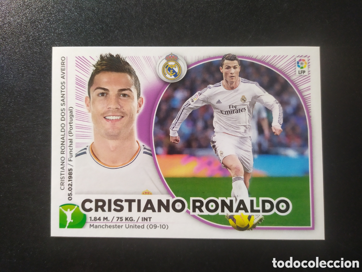 Cromos de f&uacute;tbol: Liga este 2014 2015 14 15 panini Cristiano Ronaldo n&deg; 16 Real Madrid