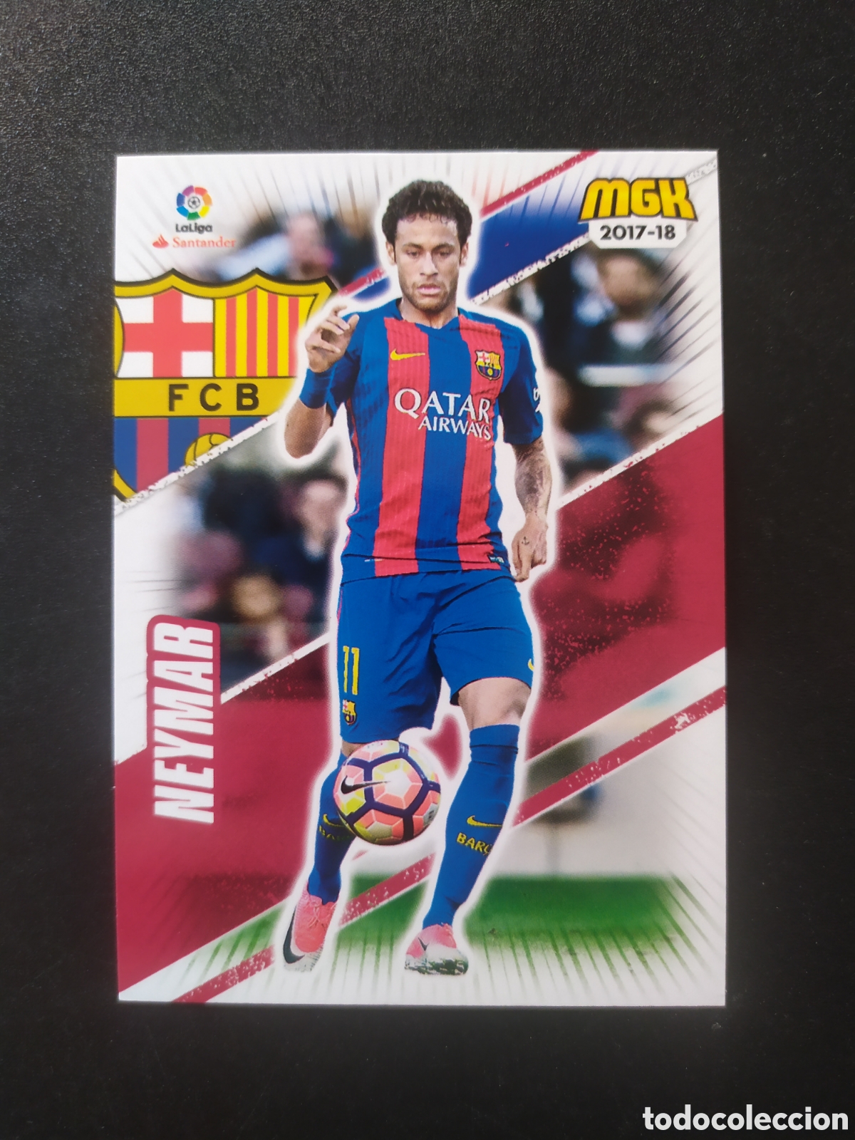 Cromos de f&uacute;tbol: Megacracks 2017 2018 17 18 panini Neymar n&deg; 98 Barcelona