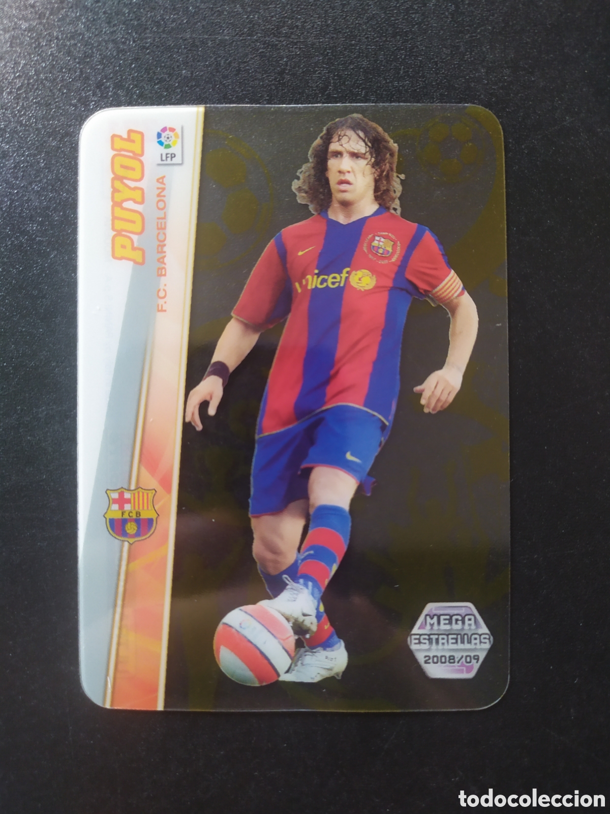 Cromos de f&uacute;tbol: Megacracks 2008 2009 08 09 panini Puyol estrellas n&deg; 371 Barcelona