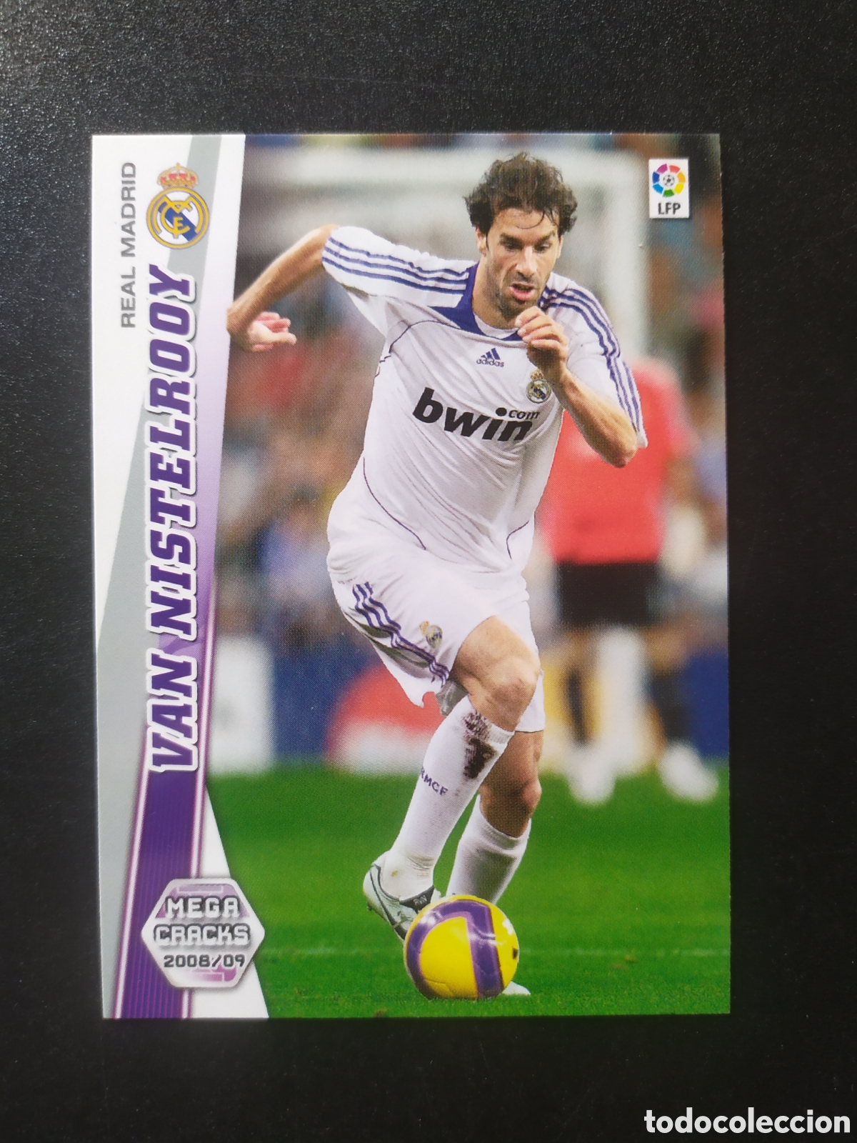 Cromos de f&uacute;tbol: Megacracks 2008 2009 08 09 panini Van Nistelrooy n&deg; 162 Real Madrid
