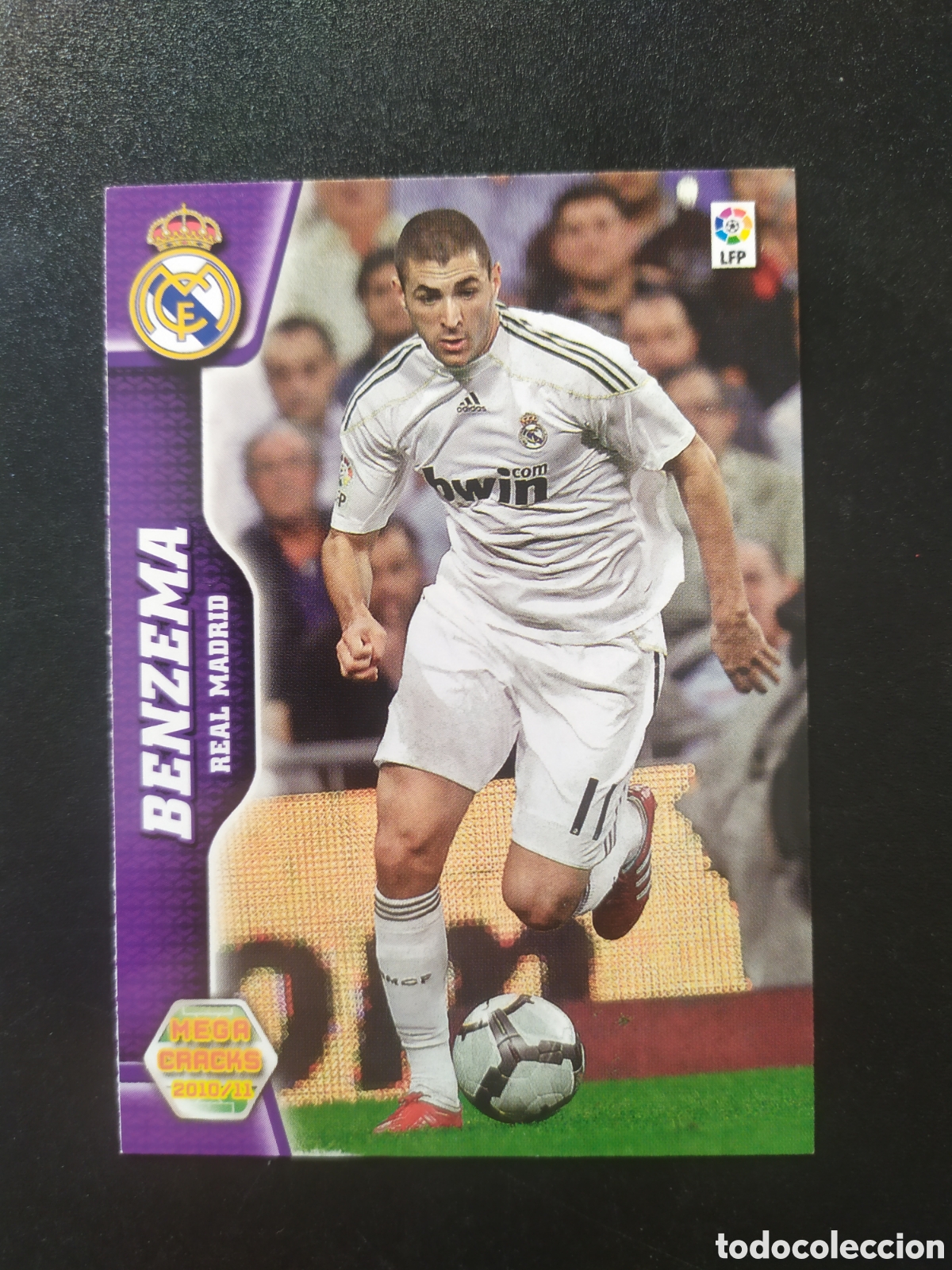 Cromos de f&uacute;tbol: Megacracks 2010 2011 10 11 panini Benzem&aacute; n&deg; 180 Real Madrid
