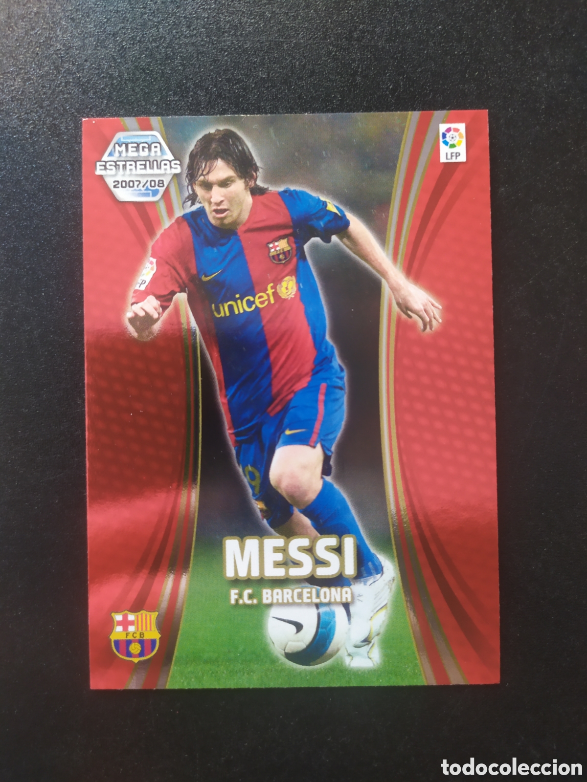 Cromos de f&uacute;tbol: Megacracks 2007 2008 07 08 panini Messi estrellas n&deg; 387 Barcelona