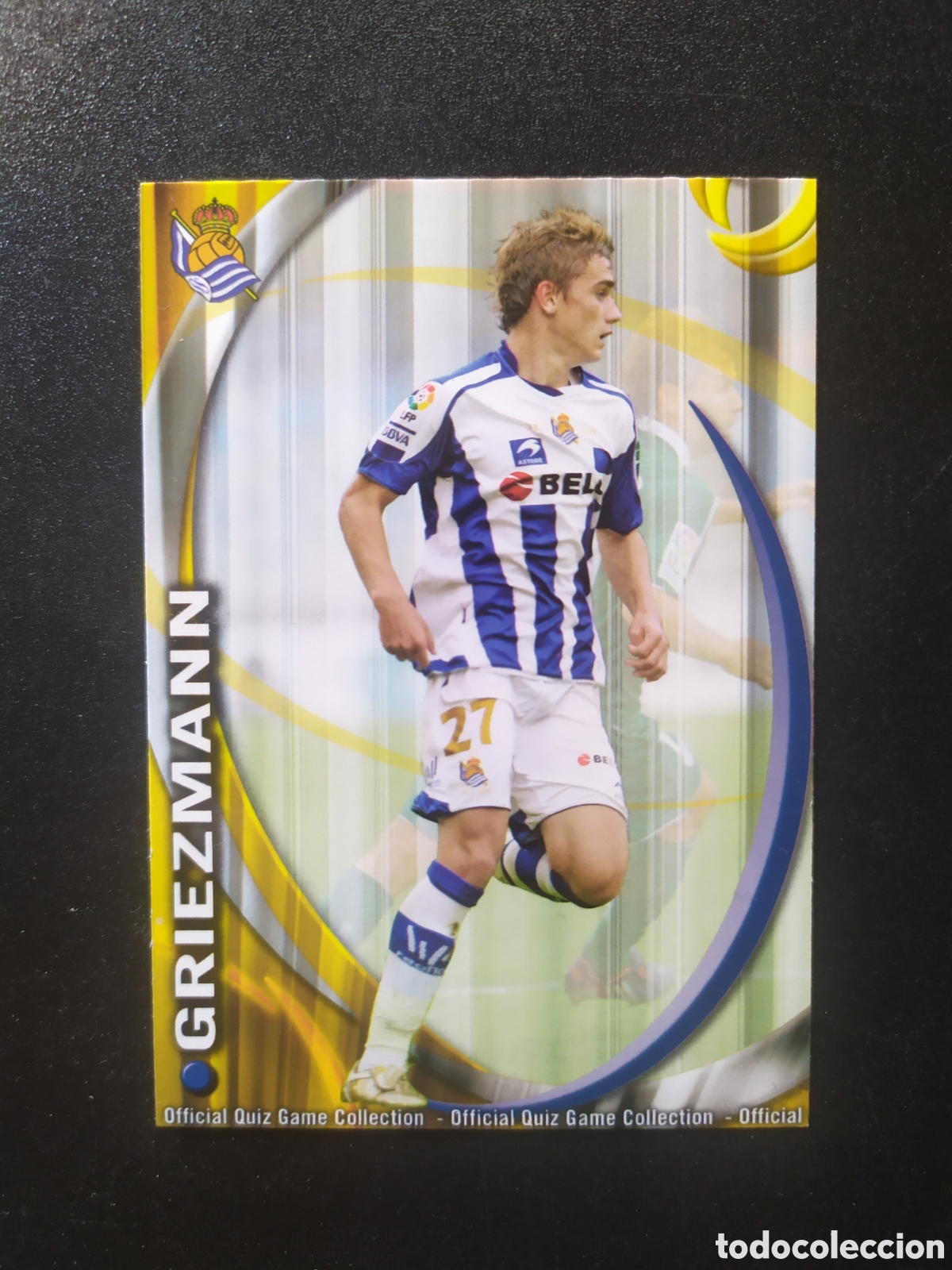 Cromos de f&uacute;tbol: Mundicromo fichas liga 2010 2011 10 11 Griezmann n&deg; 477 Real Sociedad