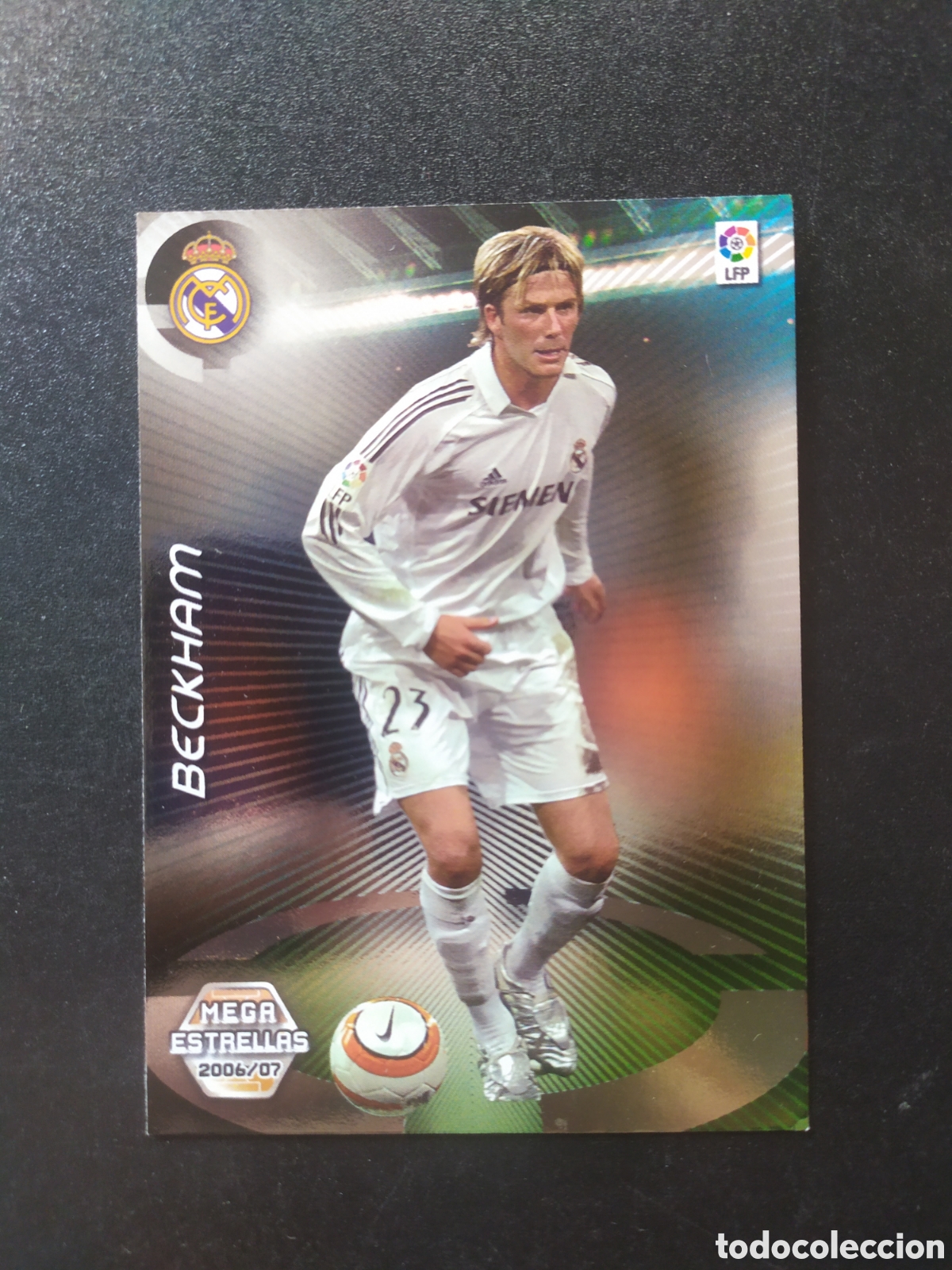 Cromos de f&uacute;tbol: Megacracks 2006 2007 06 07 panini Beckham estrellas n&deg; 369 Real Madrid