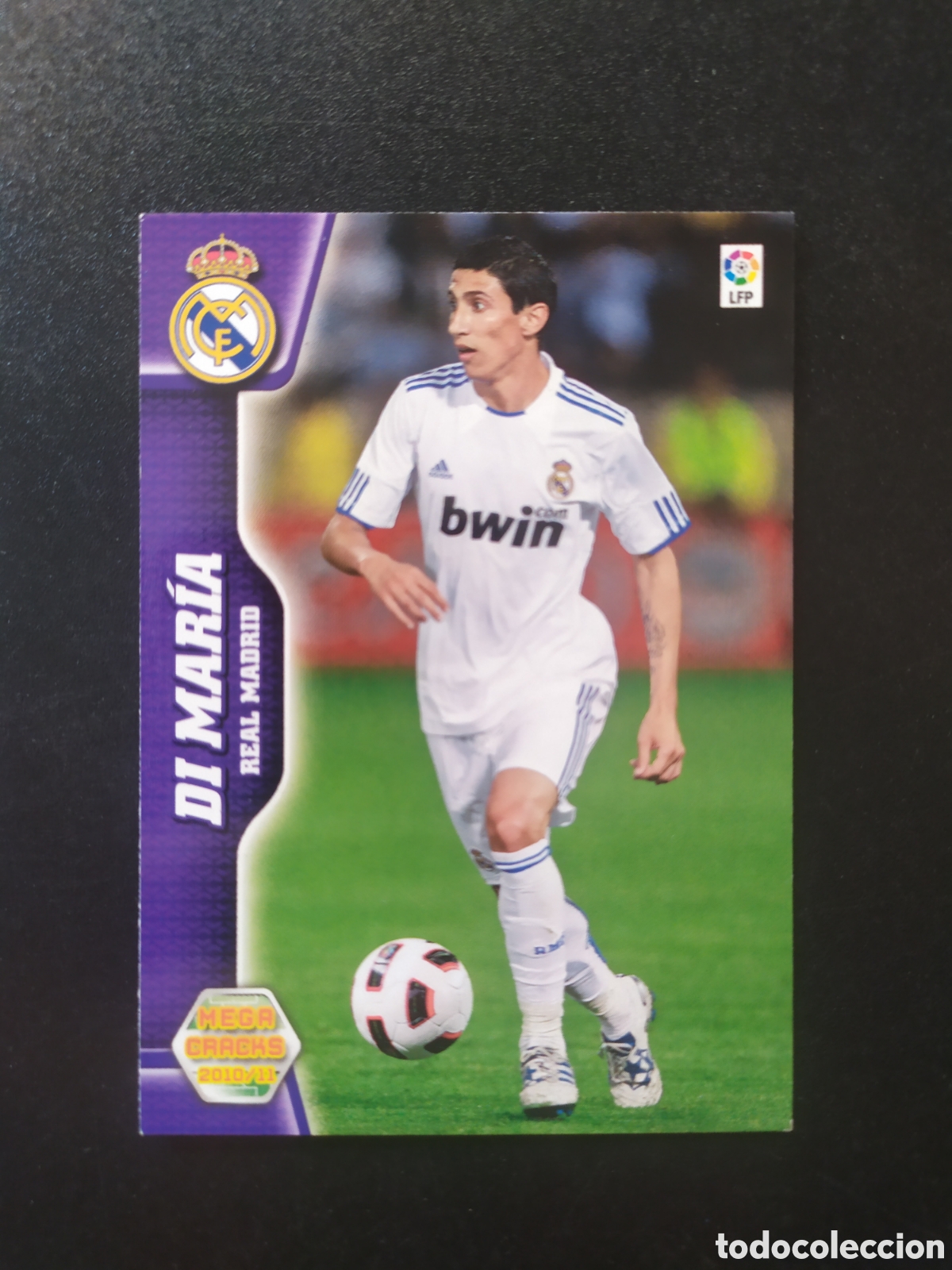 Cromos de f&uacute;tbol: Megacracks 2010 2011 10 11 panini Di Mar&iacute;a fichaje n&deg; 464 Real Madrid