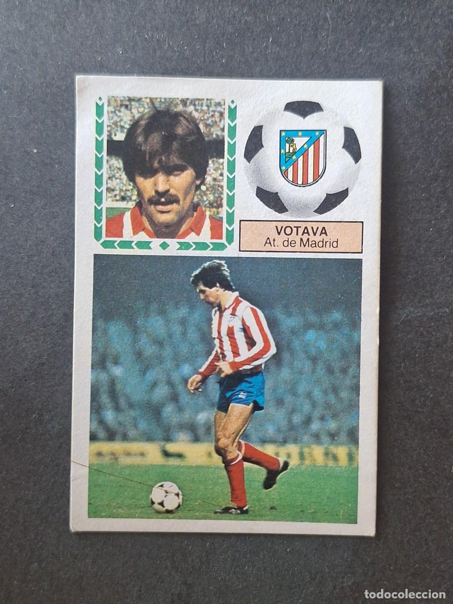 Cromos de f&uacute;tbol: L5 VOTAVA ATLETICO DE MADRID LIGA ESTE 1983 1984 83 84 DESPEGADO RECUPERADO