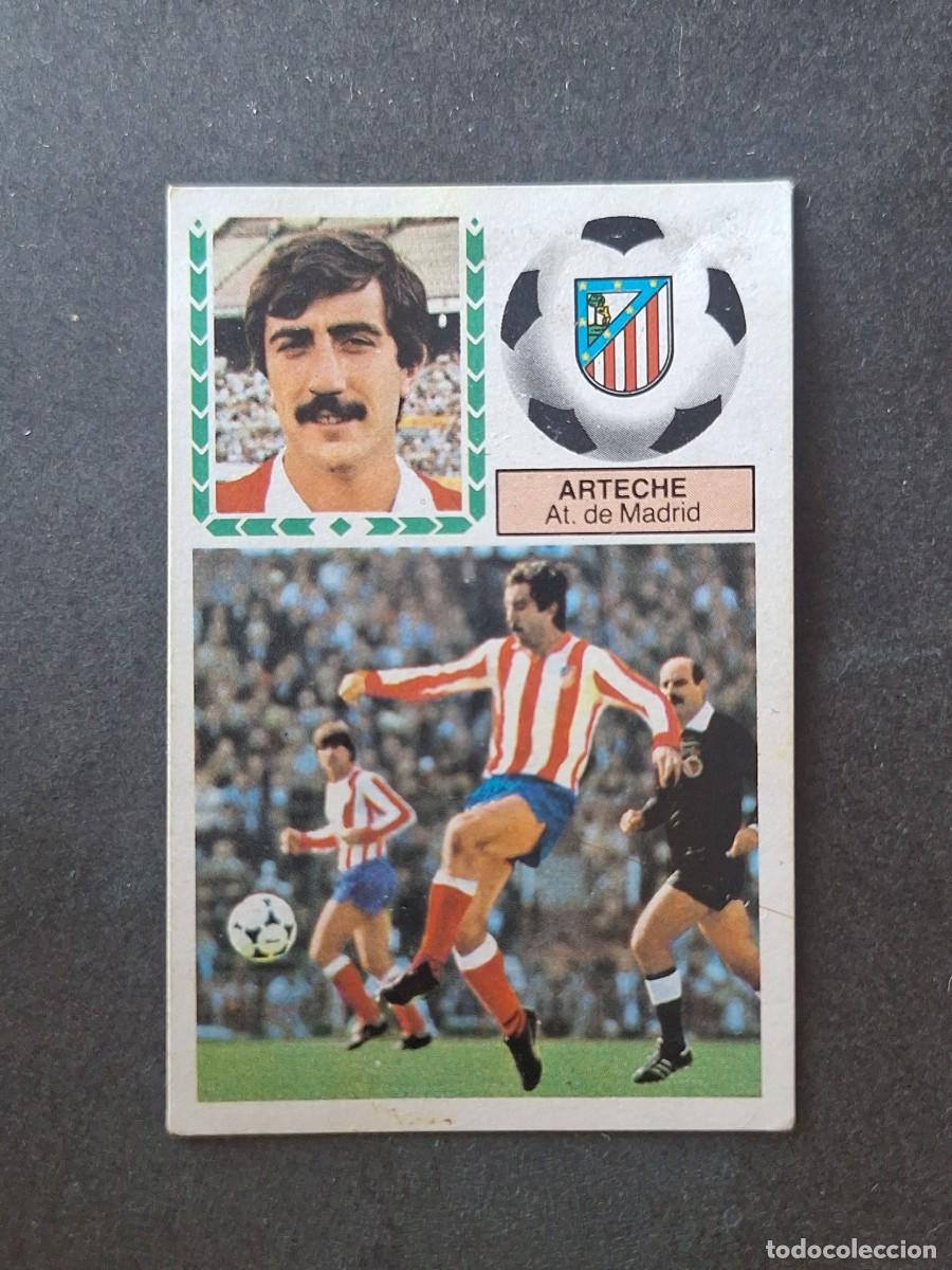 Cromos de f&uacute;tbol: L5 ARTECHE ATLETICO DE MADRID LIGA ESTE 1983 1984 83 84 DESPEGADO RECUPERADO