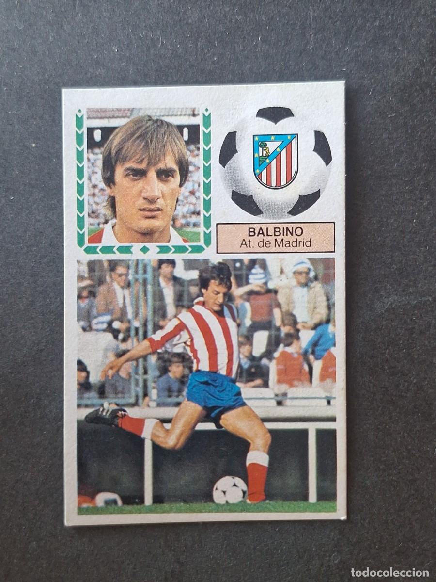 Cromos de f&uacute;tbol: L5 BALBINO ATLETICO DE MADRID LIGA ESTE 1983 1984 83 84 DESPEGADO RECUPERADO