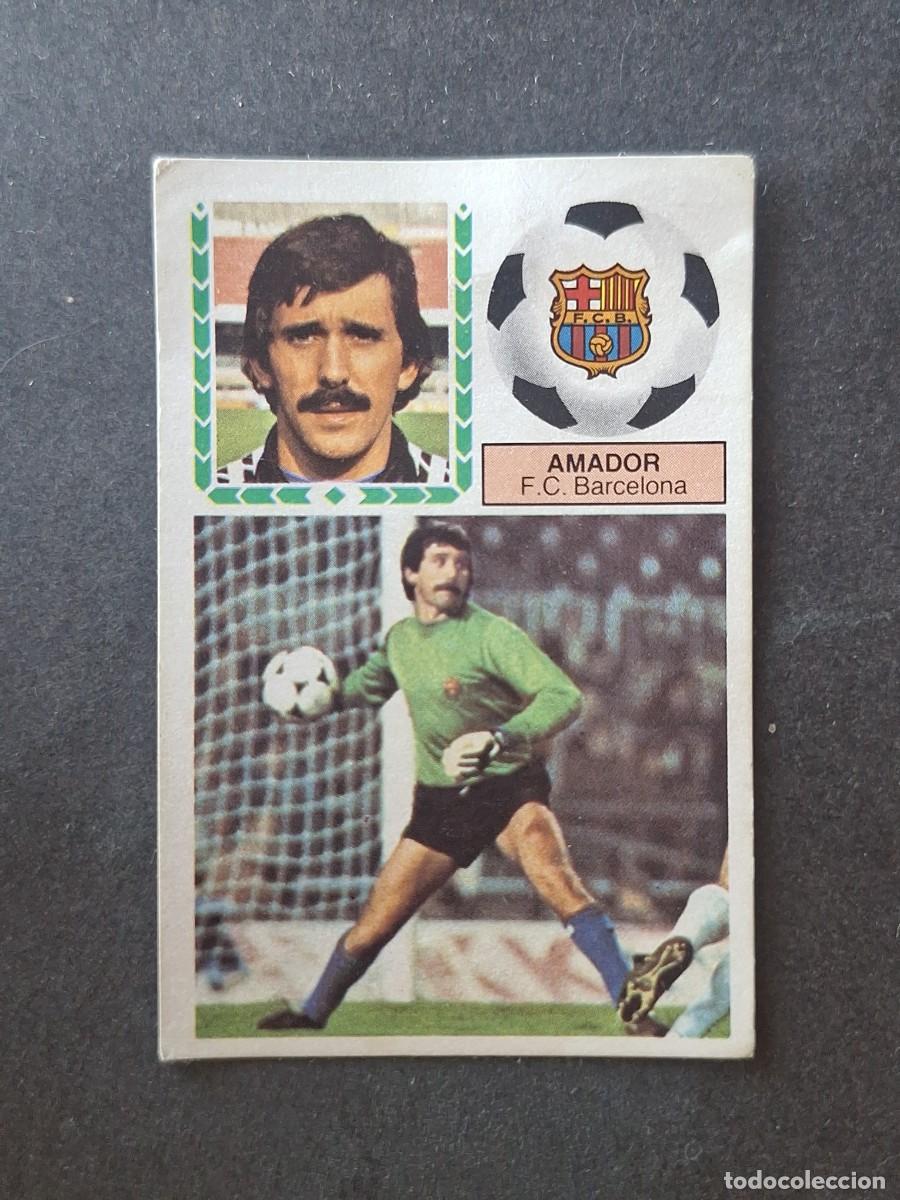 Cartes &agrave; collectionner de Football: L5 AMADOR F. C. BARCELONA LIGA ESTE 1983 1984 83 84 DESPEGADO RECUPERADO