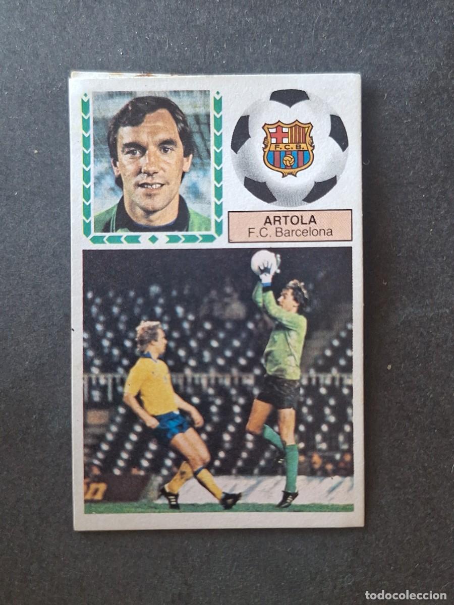 Cartes &agrave; collectionner de Football: L5 ARTOLA F. C. BARCELONA LIGA ESTE 1983 1984 83 84 DESPEGADO RECUPERADO