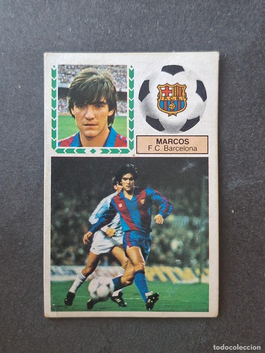 Cartes &agrave; collectionner de Football: L5 MARCOS F. C. BARCELONA LIGA ESTE 1983 1984 83 84 DESPEGADO RECUPERADO