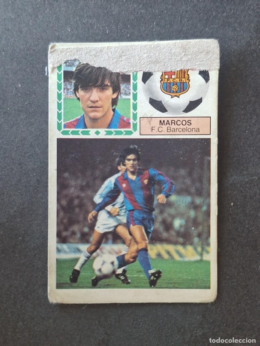 Cartes &agrave; collectionner de Football: L5 MARCOS F. C. BARCELONA LIGA ESTE 1983 1984 83 84 DESPEGADO RECUPERADO