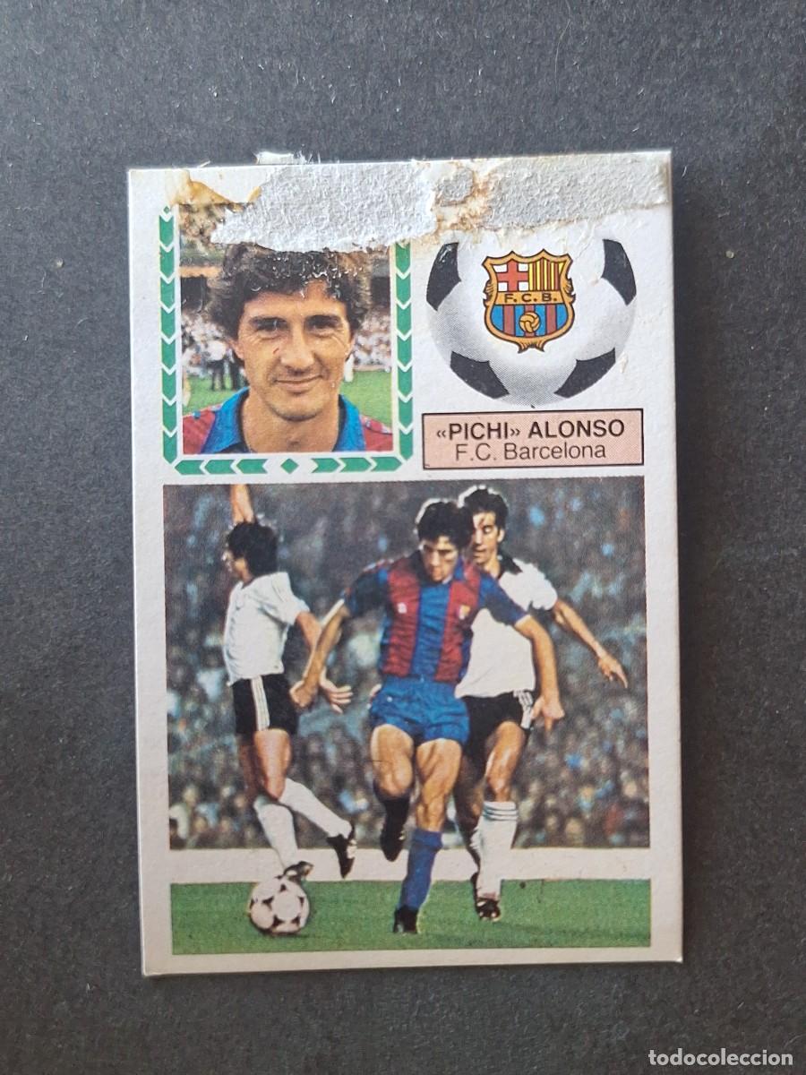 Cartes &agrave; collectionner de Football: L5 PICHI ALONSO F. C. BARCELONA LIGA ESTE 1983 1984 83 84 DESPEGADO RECUPERADO