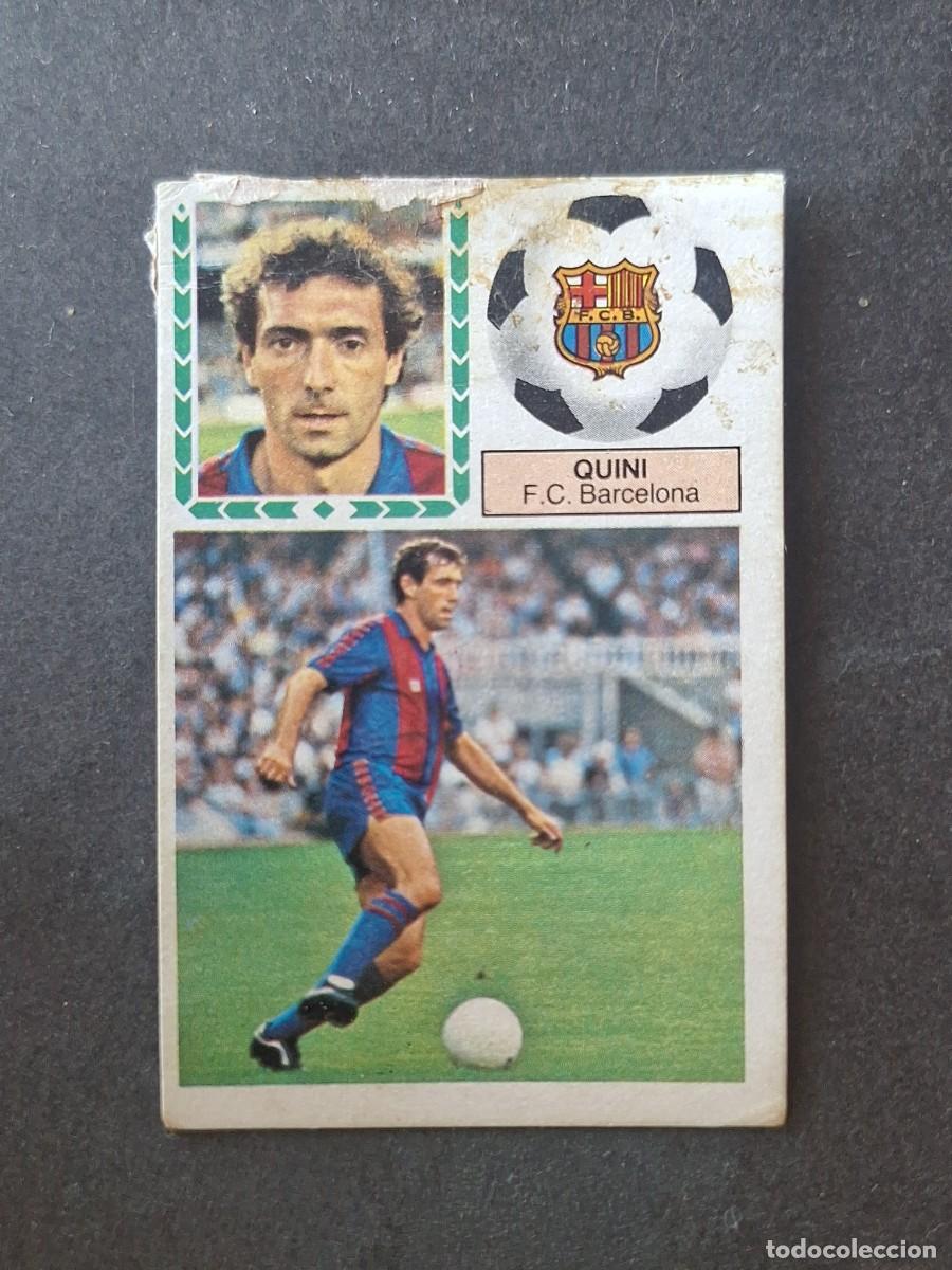 Cartes &agrave; collectionner de Football: L5 QUINI F. C. BARCELONA LIGA ESTE 1983 1984 83 84 DESPEGADO RECUPERADO