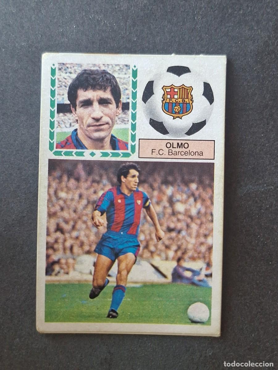 Cromos de f&uacute;tbol: L5 OLMO F. C. BARCELONA LIGA ESTE 1983 1984 83 84 DESPEGADO RECUPERADO