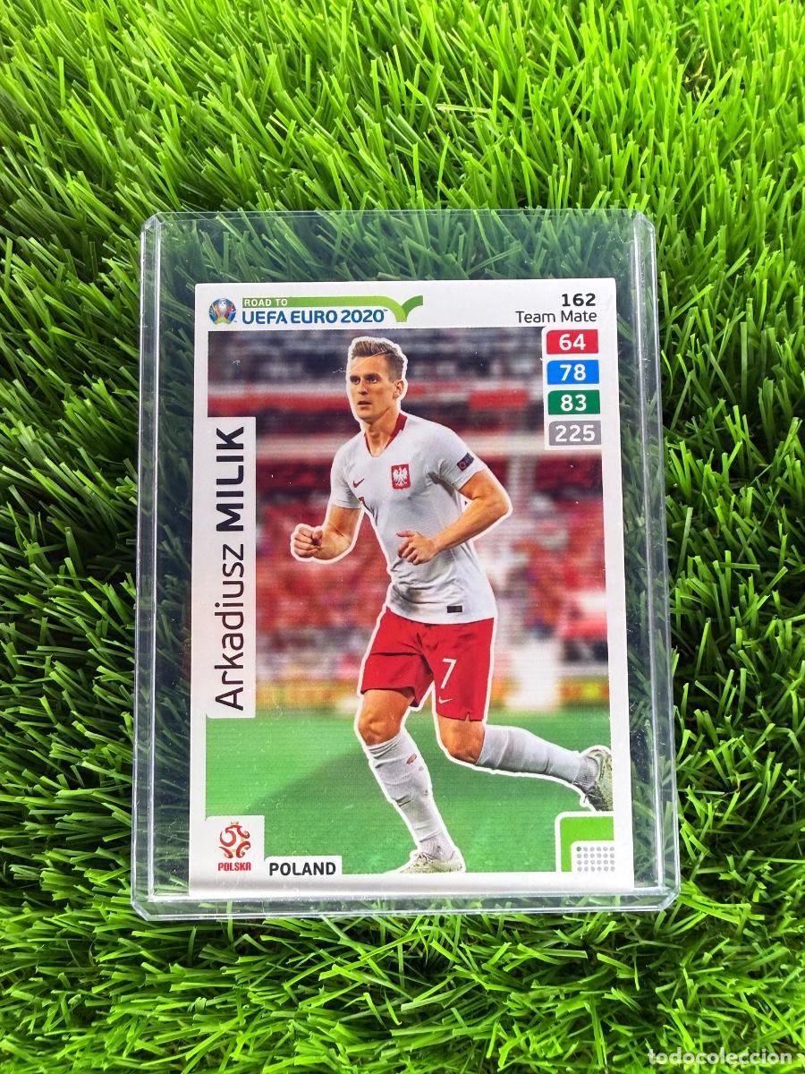 Cromos de f&uacute;tbol: N&ordm; 162 Arkadiusz Milik Polonia Adrenalyn XL Road to Euro 2020
