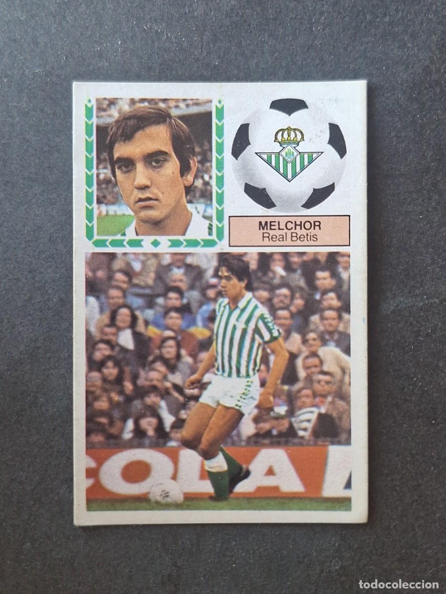 Cromos de f&uacute;tbol: L5 MELCHOR REAL BETIS BALOMPIE LIGA ESTE 1983 1984 83 84 DESPEGADO RECUPERADO