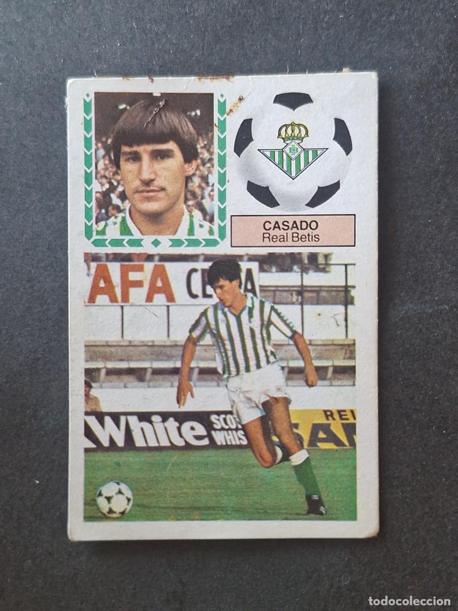 Cromos de f&uacute;tbol: L5 CASADO REAL BETIS BALOMPIE LIGA ESTE 1983 1984 83 84 DESPEGADO RECUPERADO