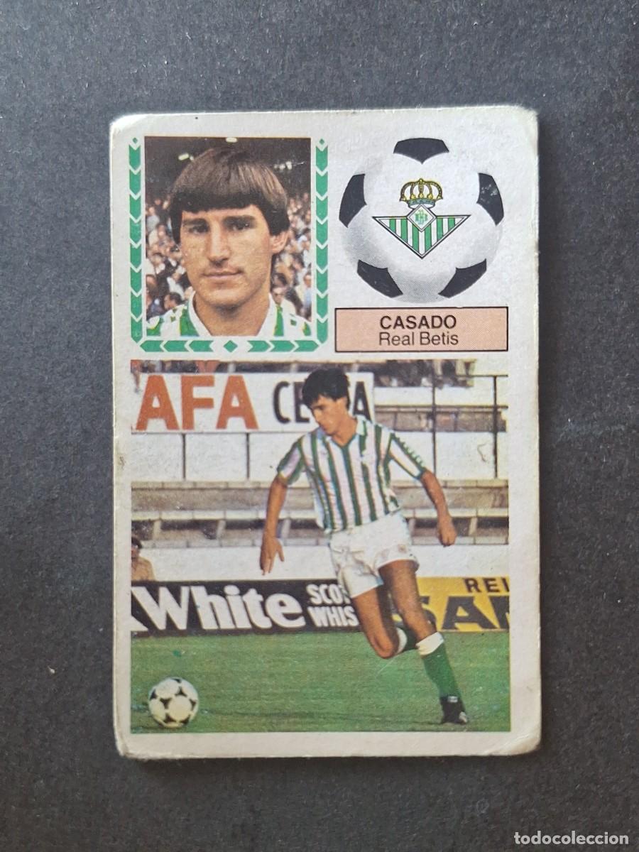 Cromos de f&uacute;tbol: L5 CASADO REAL BETIS BALOMPIE LIGA ESTE 1983 1984 83 84 DESPEGADO RECUPERADO