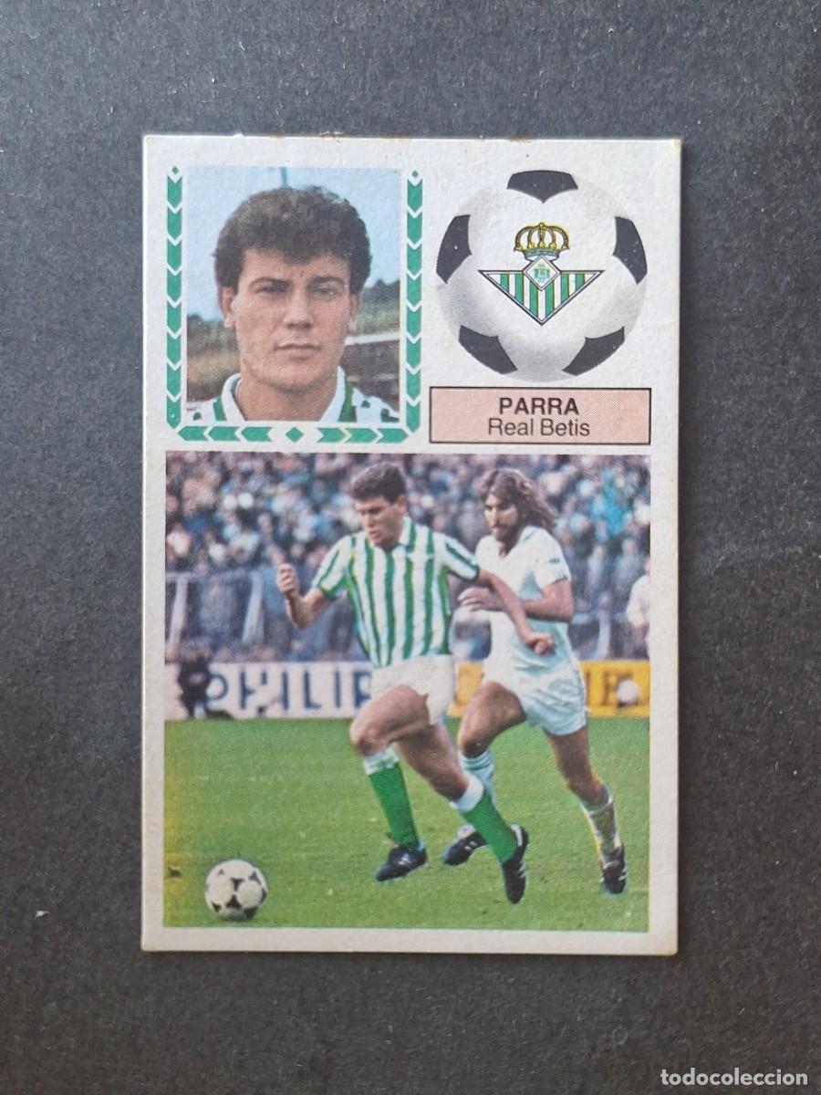 Cromos de f&uacute;tbol: L5 PARRA REAL BETIS BALOMPIE LIGA ESTE 1983 1984 83 84 DESPEGADO RECUPERADO