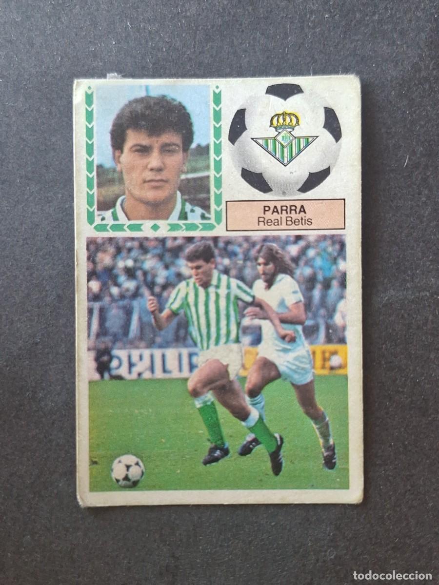 Cromos de f&uacute;tbol: L5 PARRA REAL BETIS BALOMPIE LIGA ESTE 1983 1984 83 84 DESPEGADO RECUPERADO