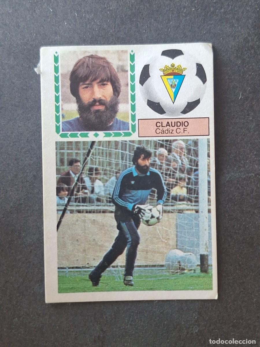 Cromos de f&uacute;tbol: L5 CLAUDIO CADIZ C. F. LIGA ESTE 1983 1984 83 84 DESPEGADO RECUPERADO