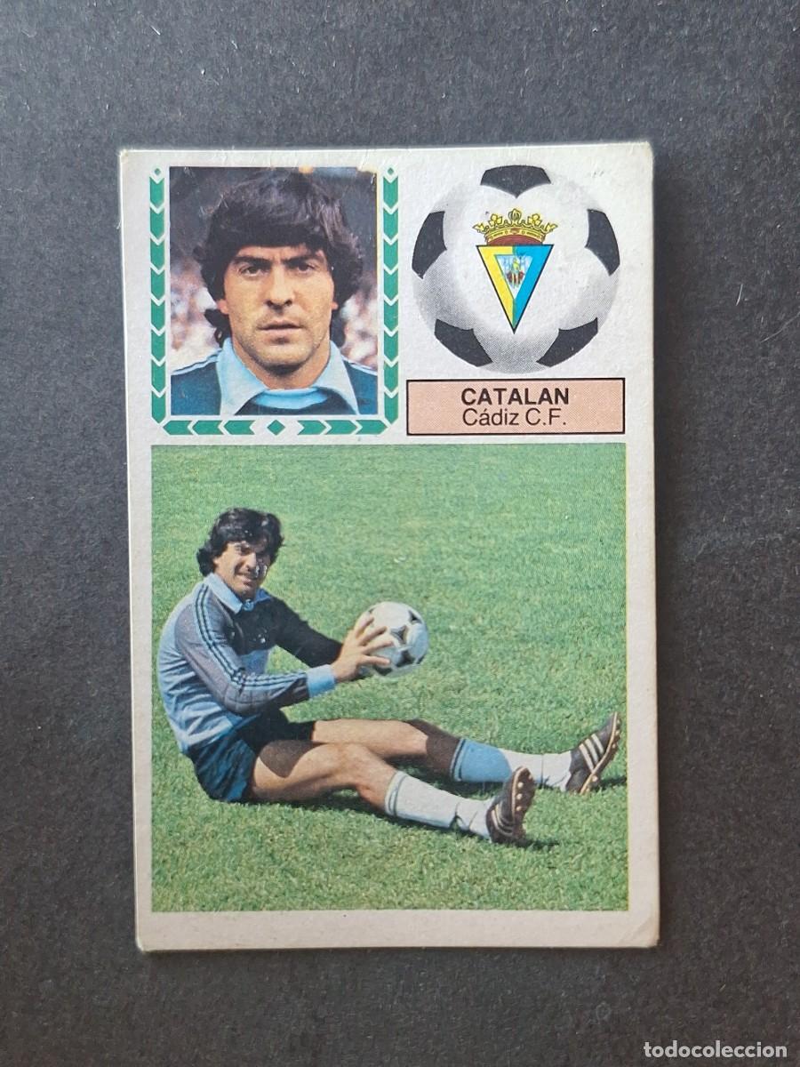 Cromos de f&uacute;tbol: L5 CATALAN CADIZ C. F. LIGA ESTE 1983 1984 83 84 DESPEGADO RECUPERADO