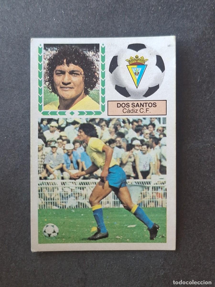 Cromos de f&uacute;tbol: L5 DOS SANTOS CADIZ C. F. LIGA ESTE 1983 1984 83 84 DESPEGADO RECUPERADO