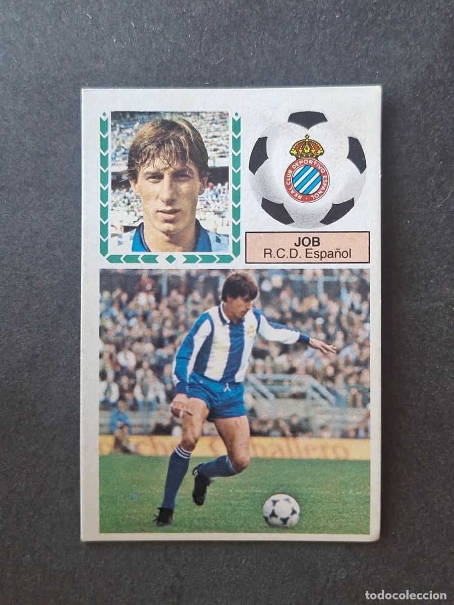 Cromos de f&uacute;tbol: L5 JOB R. C. D. ESPA&Ntilde;OL LIGA ESTE 1983 1984 83 84 DESPEGADO RECUPERADO