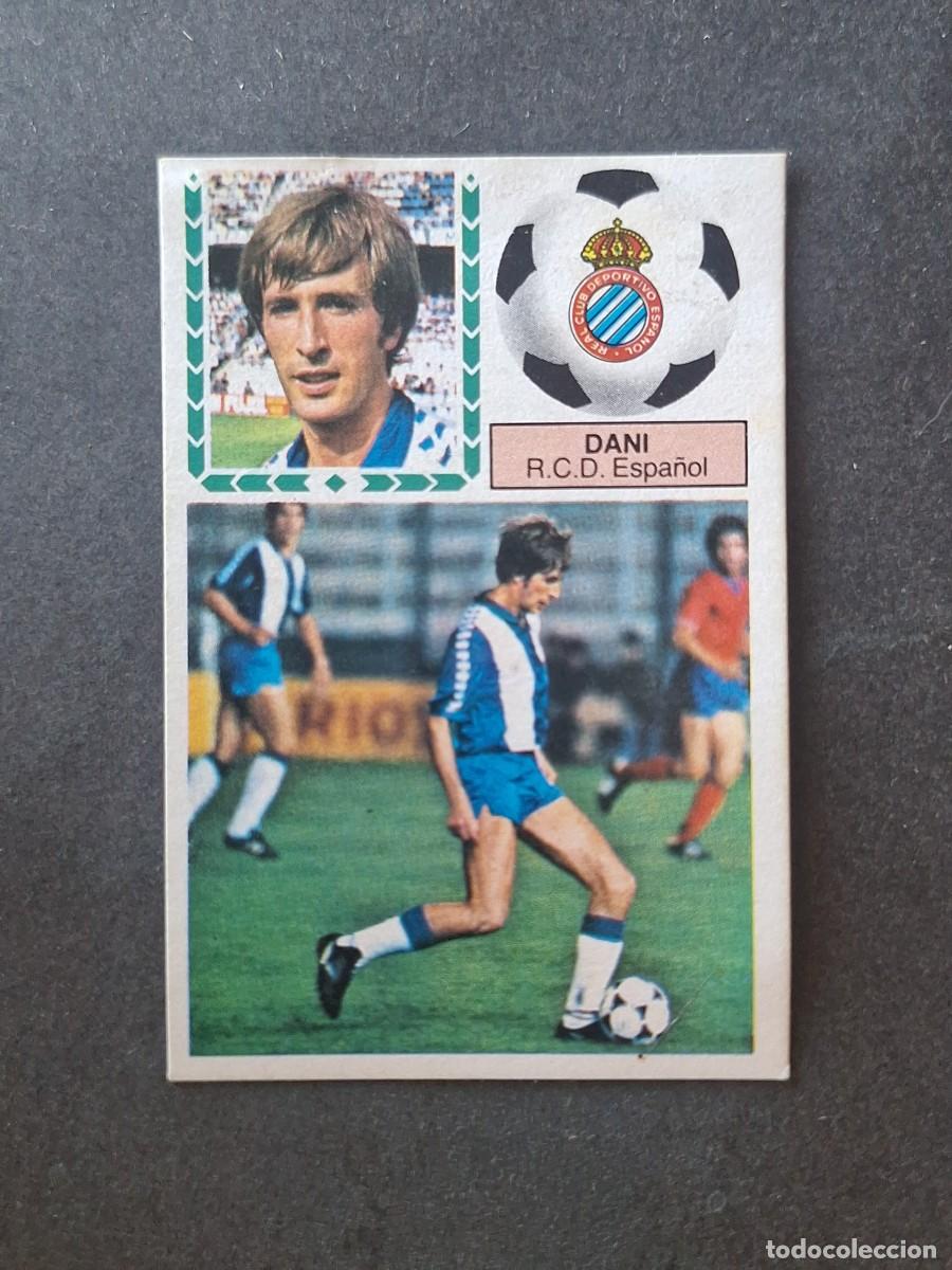 Cromos de f&uacute;tbol: L5 DANI R. C. D. ESPA&Ntilde;OL LIGA ESTE 1983 1984 83 84 DESPEGADO RECUPERADO