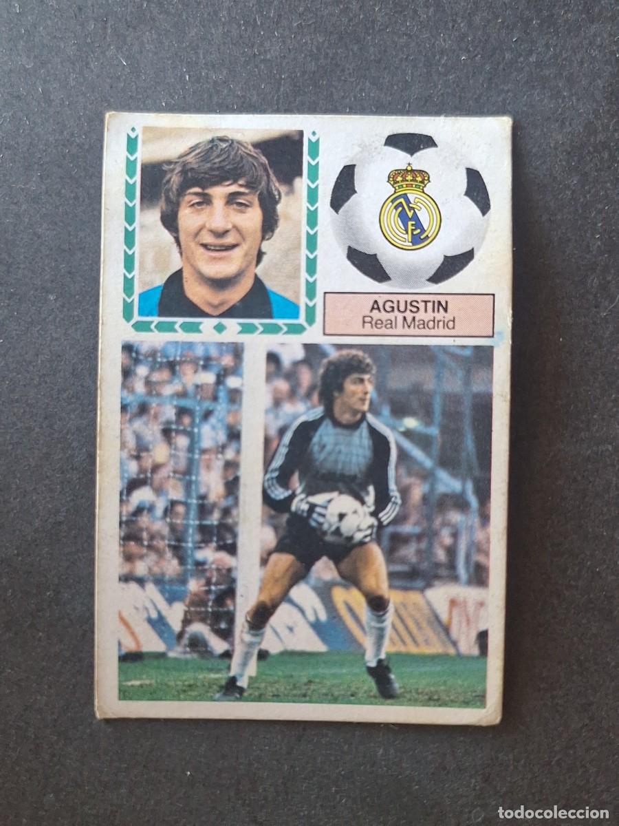 Cromos de f&uacute;tbol: L5 AGUSTIN REAL MADRID LIGA ESTE 1983 1984 83 84 DESPEGADO RECUPERADO