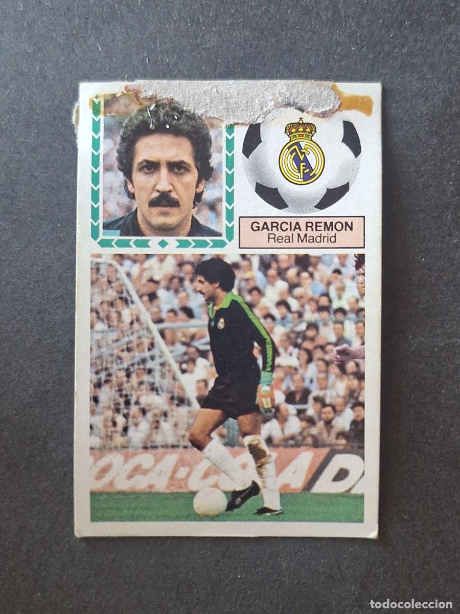Cromos de f&uacute;tbol: L5 GARCIA REMON REAL MADRID LIGA ESTE 1983 1984 83 84 DESPEGADO RECUPERADO