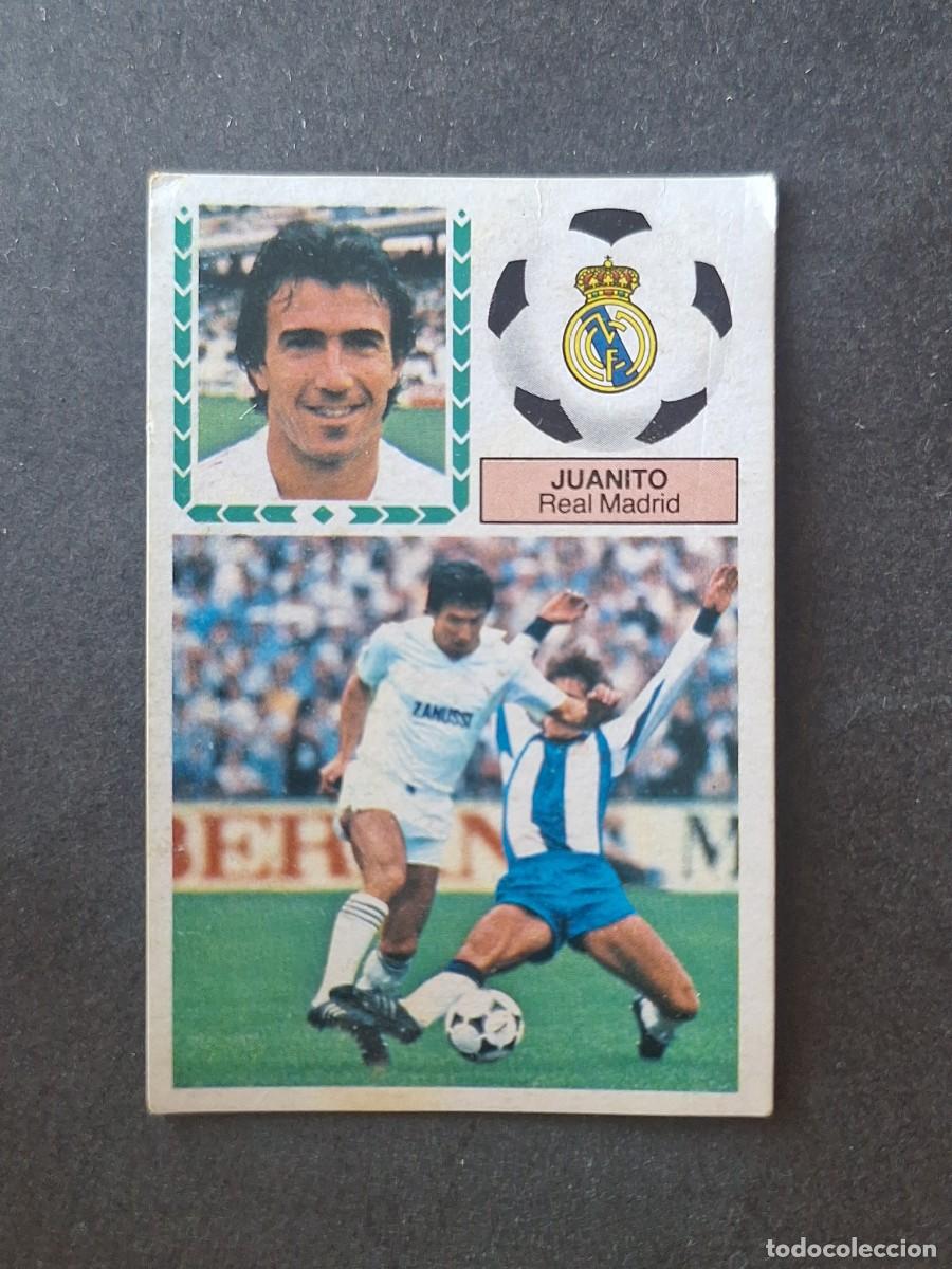 Cromos de f&uacute;tbol: L5 JUANITO REAL MADRID LIGA ESTE 1983 1984 83 84 DESPEGADO RECUPERADO
