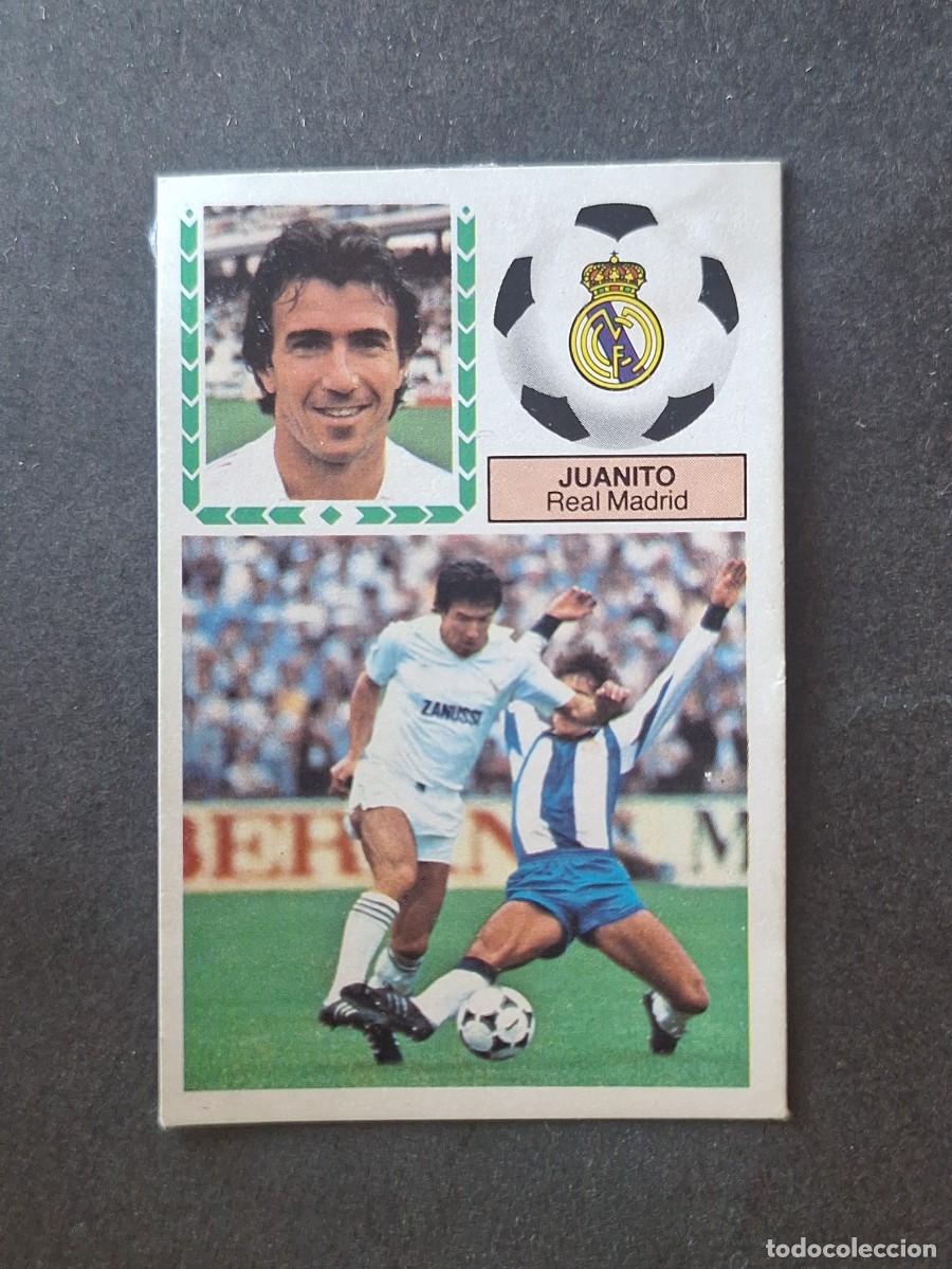 Cromos de f&uacute;tbol: L5 JUANITO REAL MADRID LIGA ESTE 1983 1984 83 84 DESPEGADO RECUPERADO