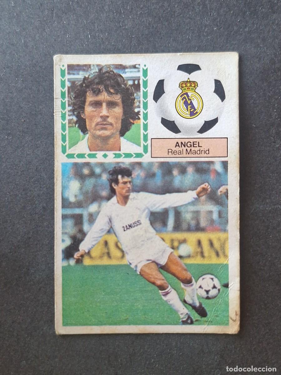 Cromos de f&uacute;tbol: L5 ANGEL REAL MADRID LIGA ESTE 1983 1984 83 84 DESPEGADO RECUPERADO