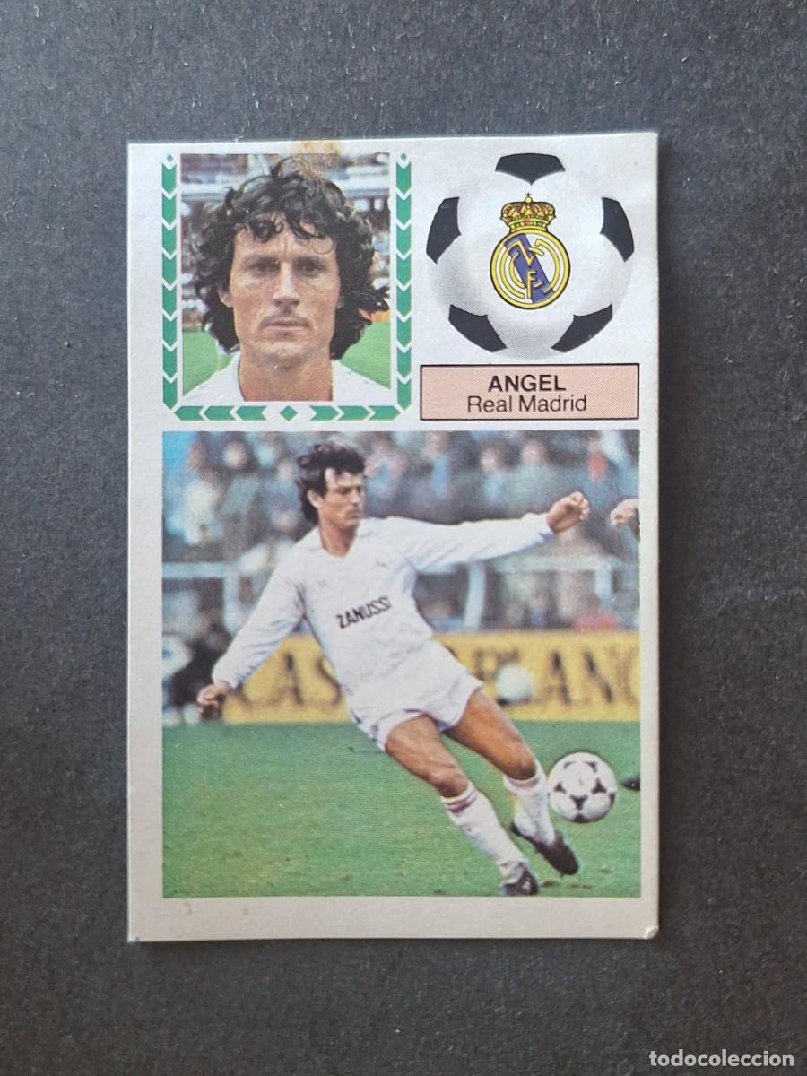Cromos de f&uacute;tbol: L5 ANGEL REAL MADRID LIGA ESTE 1983 1984 83 84 DESPEGADO RECUPERADO