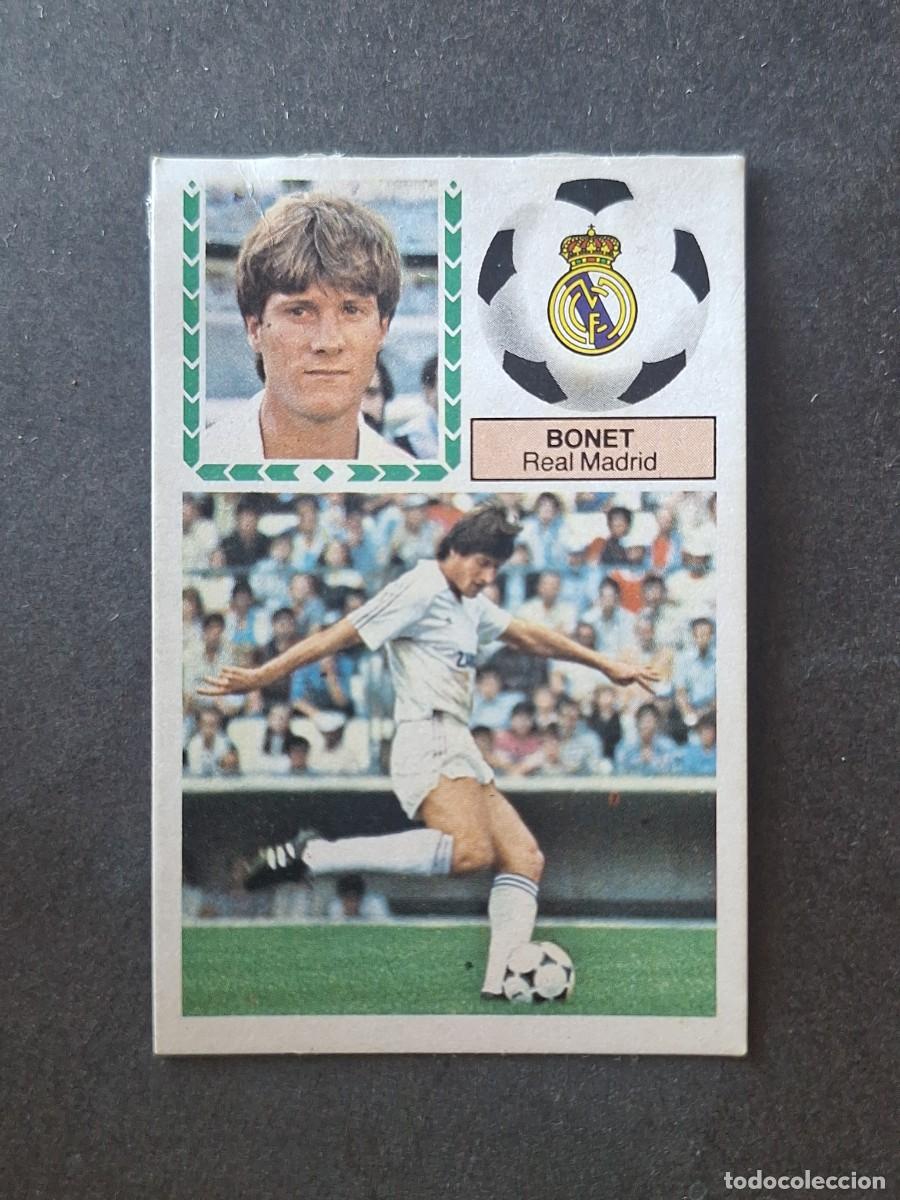 Cromos de f&uacute;tbol: L5 BONET REAL MADRID LIGA ESTE 1983 1984 83 84 DESPEGADO RECUPERADO