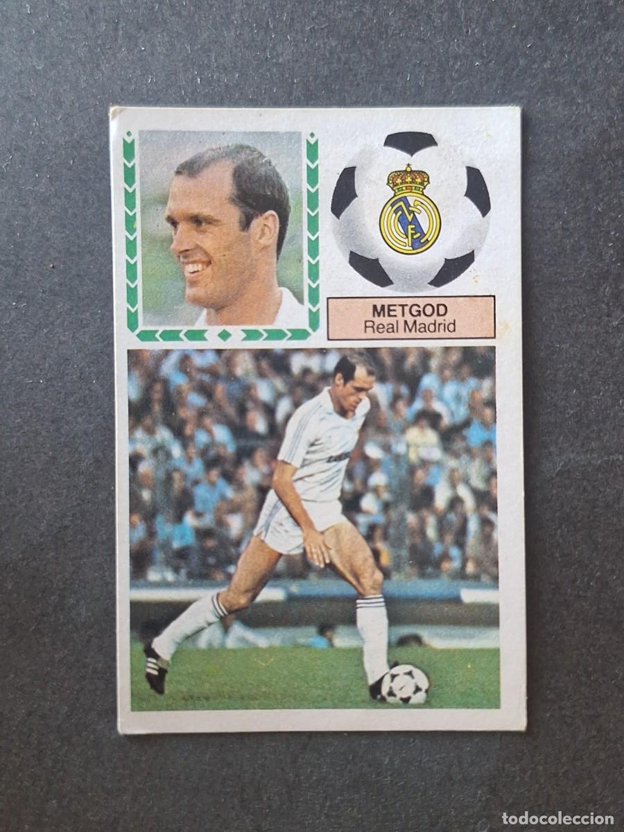 Cromos de f&uacute;tbol: L5 METGOD REAL MADRID LIGA ESTE 1983 1984 83 84 DESPEGADO RECUPERADO
