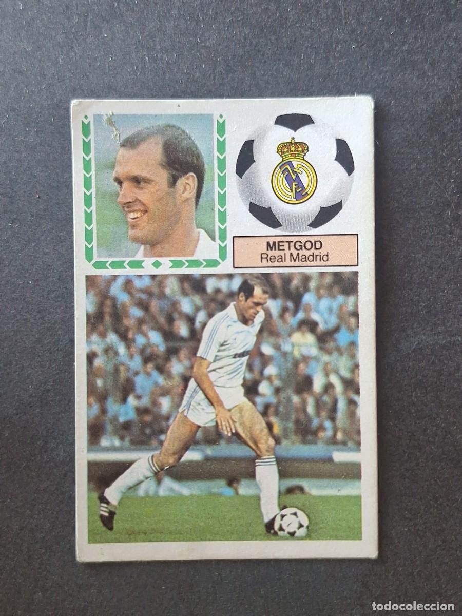 Cromos de f&uacute;tbol: L5 METGOD REAL MADRID LIGA ESTE 1983 1984 83 84 DESPEGADO RECUPERADO