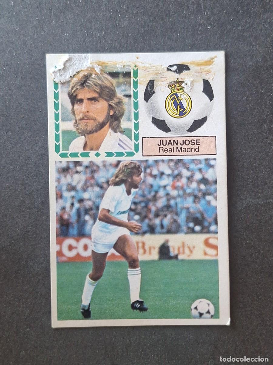 Cromos de f&uacute;tbol: L5 JUAN JOSE REAL MADRID LIGA ESTE 1983 1984 83 84 DESPEGADO RECUPERADO