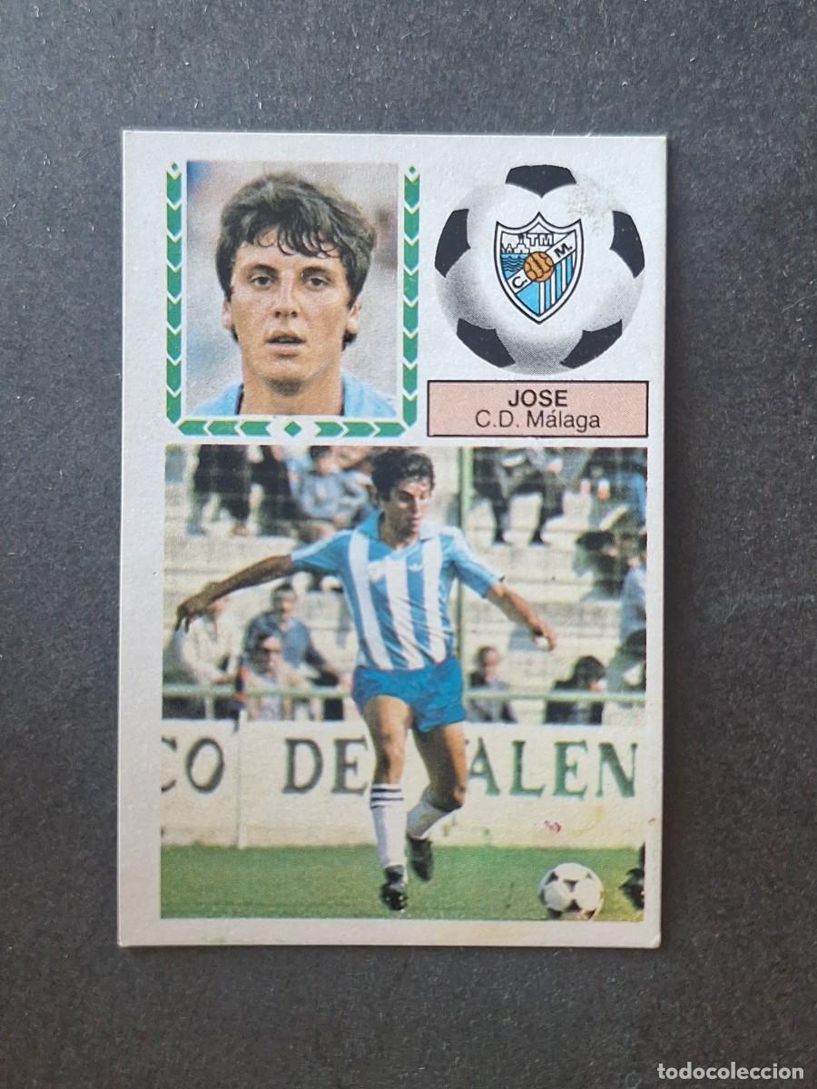 Cromos de f&uacute;tbol: L5 JOSE C. D. MALAGA LIGA ESTE 1983 1984 83 84 DESPEGADO RECUPERADO
