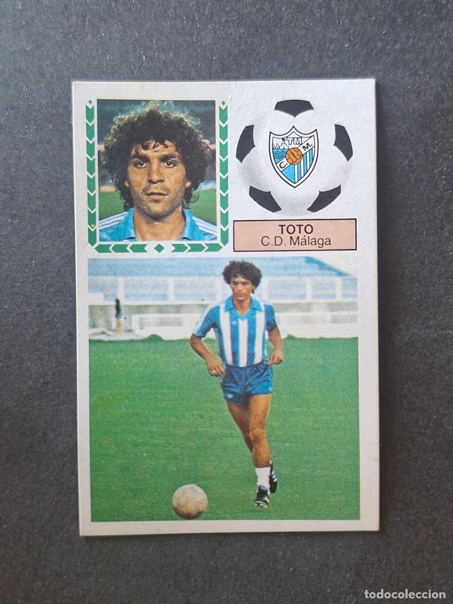 Cromos de f&uacute;tbol: L5 TOTO C. D. MALAGA LIGA ESTE 1983 1984 83 84 DESPEGADO RECUPERADO